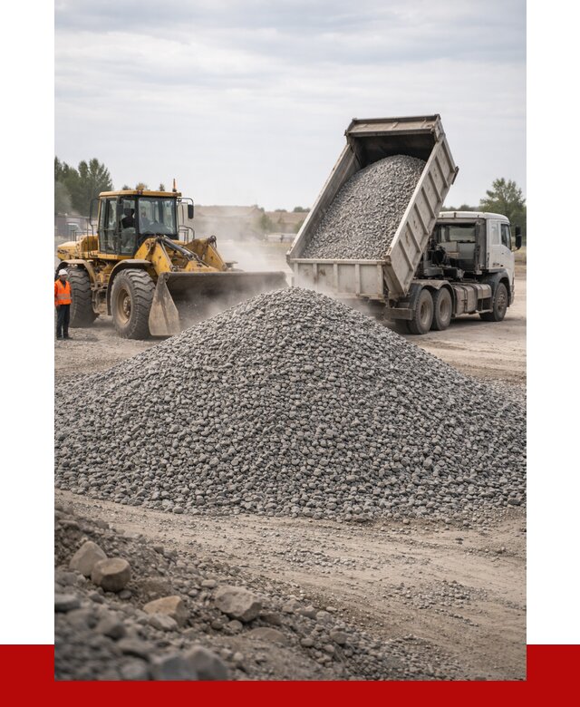 Купить щебень с доставкой в Борзе от 2575 руб. | ПРОНЕРУДБря