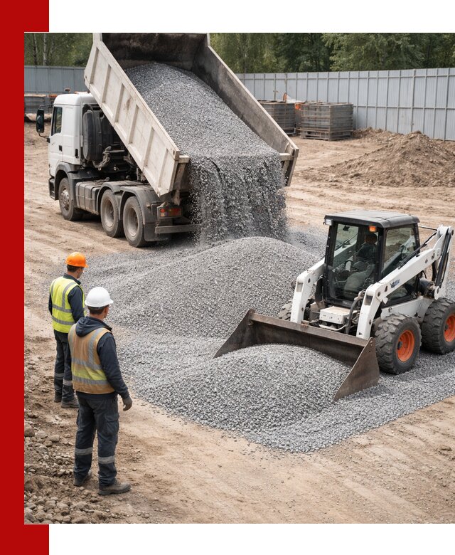 Доставка и продажа гранитного щебня фракции 0-5 в Борзе