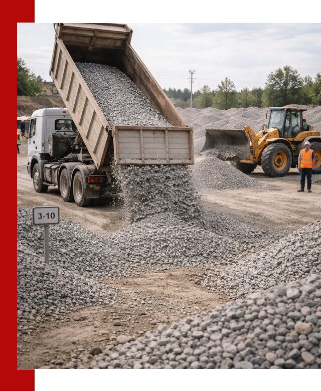 Гранитный щебень фракции 3–10: доставка и продажа в Борзе