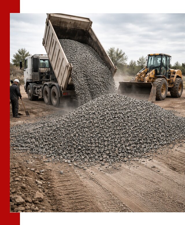Гранитный щебень фракция 10-20 с доставкой в Борзе