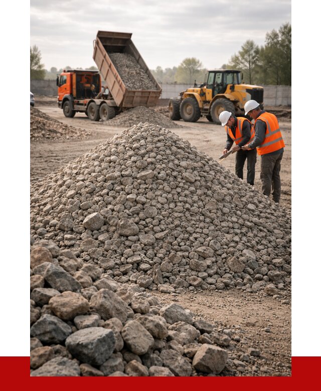 Гранитный щебень фракция 40-70 в Борзе от 2575 руб ПРОНЕРУДБря