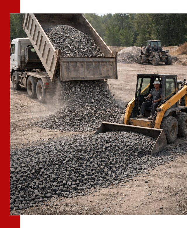 Гранитный щебень фракция 40-70 с доставкой в Борзе