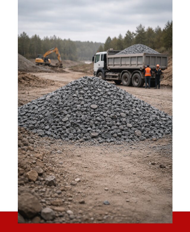 Щебень габбро диабаз фракция 40-70 в Борзе от 2266 р-ПРОНЕРУДБря