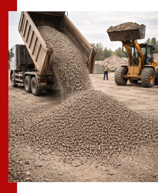 Гравийный щебень фракция 3–10 с доставкой в Борзе
