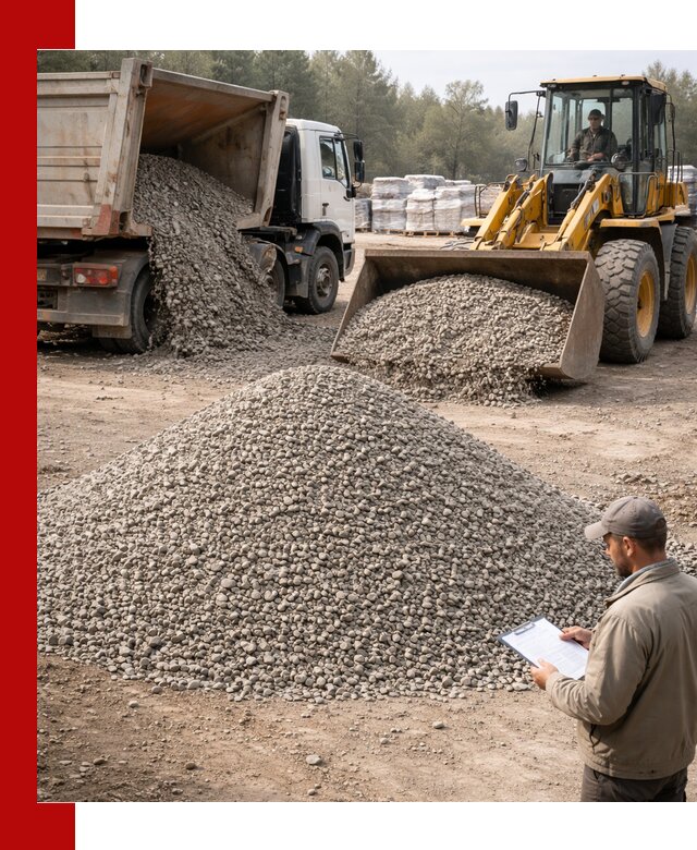 Гравийный щебень фракция 5–10 с доставкой в Борзе