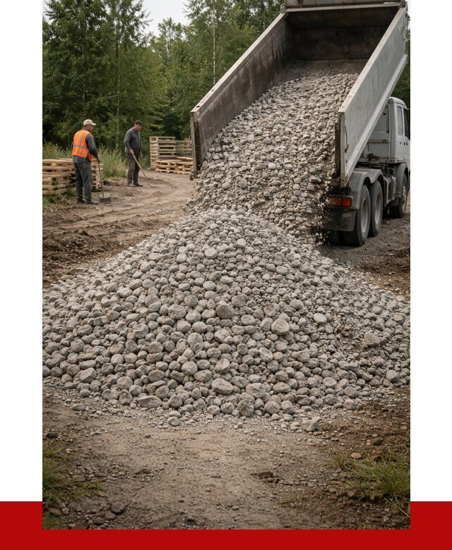 гравийный щебень фракция 70-120 в Борзе от 2524 р. ПРОНЕРУДБря