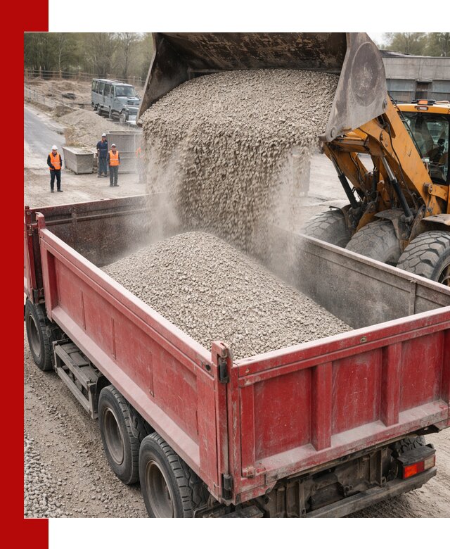 Купить известняковый щебень фракции 0-5 с доставкой в Борзе