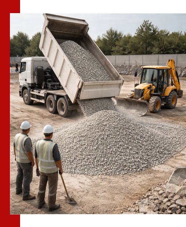 Купить известняковый щебень фракции 5–10 мм с доставкой в Борзе