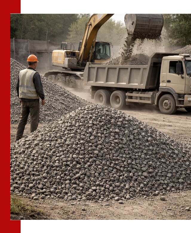 Шлаковый щебень фракция 5-20 с доставкой в Борзе