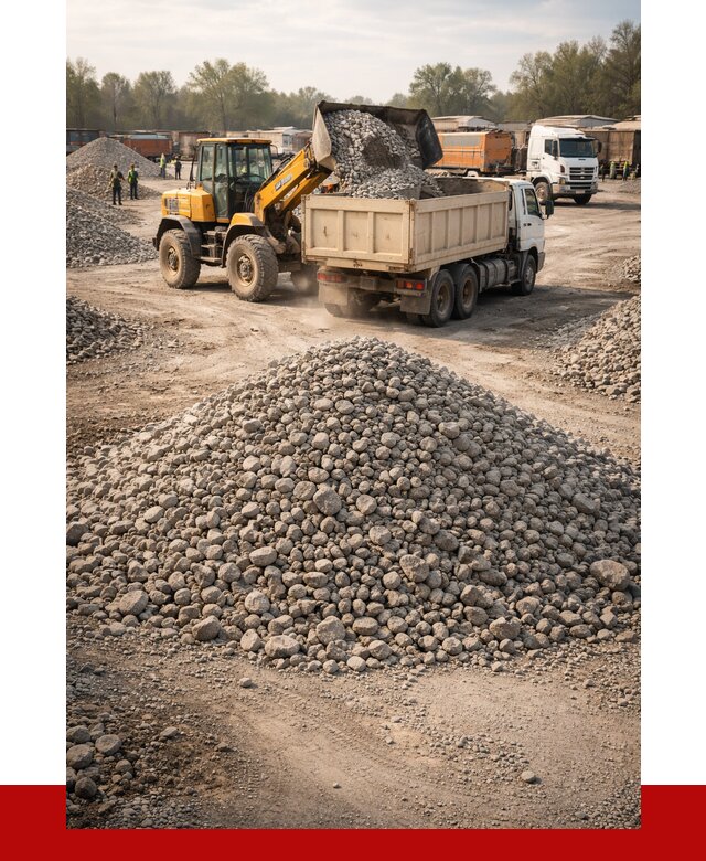 Вторичный щебень фракция 40-70 в Борзе от 1792 р, ПРОНЕРУДБря