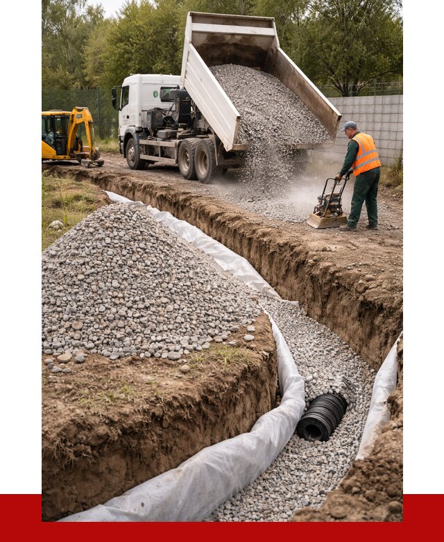 Щебень для дренажа в Борзе от 1906 р., ПРОНЕРУДБря доставка