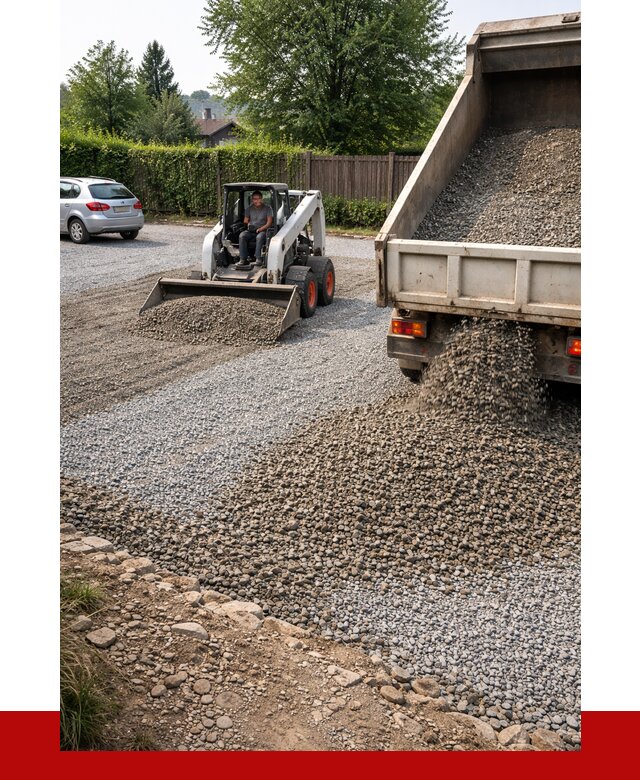 Щебень для парковки в Борзе с доставкой от 1236 р.| ПРОНЕРУДБря
