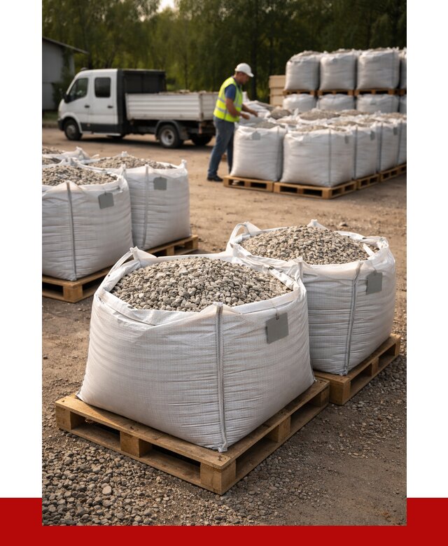 Щебень в мешках с доставкой в Борзе от 4326 р. | ПРОНЕРУДБря