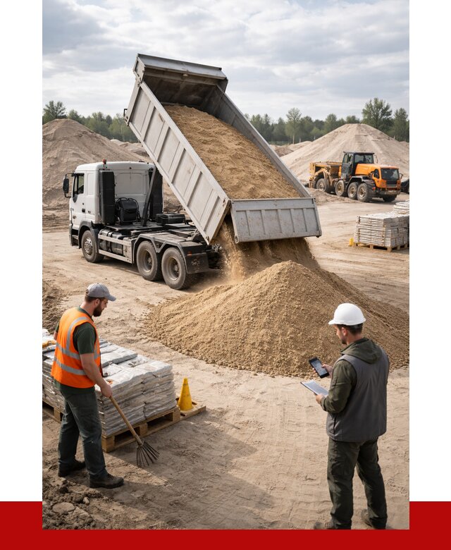 Карьерный песок с доставкой в Борзе от 3708 р. ПРОНЕРУДБря
