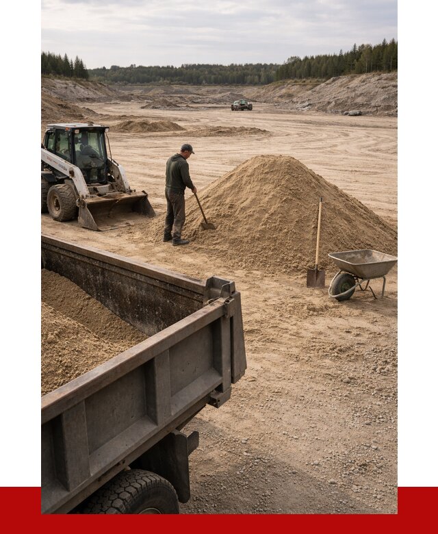 Карьерный песок среднезернистый в Борзе, от 2266 р. ПРОНЕРУДБря