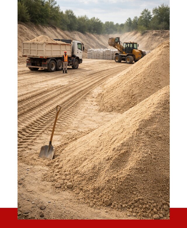 Карьерный песок мелкозернистый в Борзе от 9271 р. | ПРОНЕРУДБря