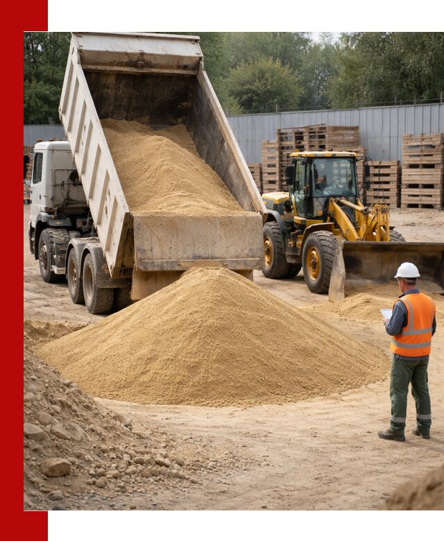 Доставка карьерного мелкозернистого песка в Борзе