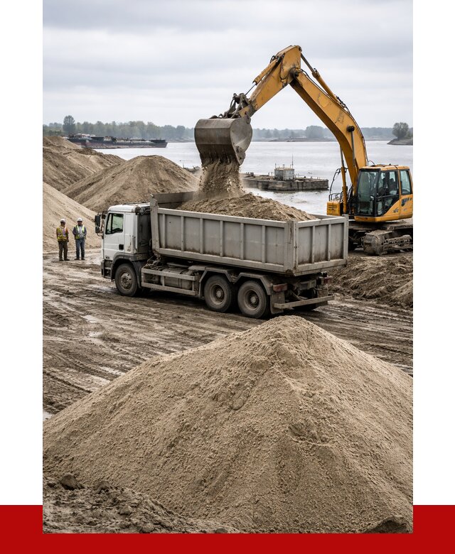 Купить речной песок навалом в Борзе от 1854 р., ПРОНЕРУДБря