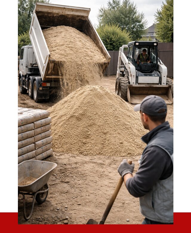 Мытый речной песок с доставкой в Борзе от 1494 р. | ПРОНЕРУДБря