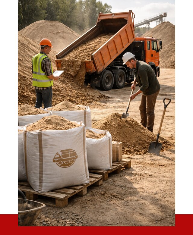 Строительный песок в Борзе от 2266 р. с доставкой, ПРОНЕРУДБря