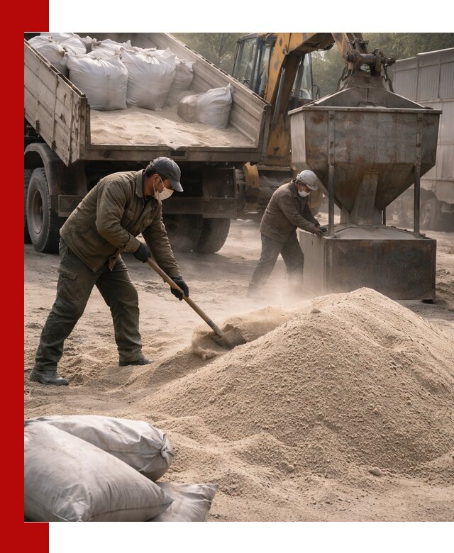 Кварцевый песок для пескоструя в Борзе — доставка и качество