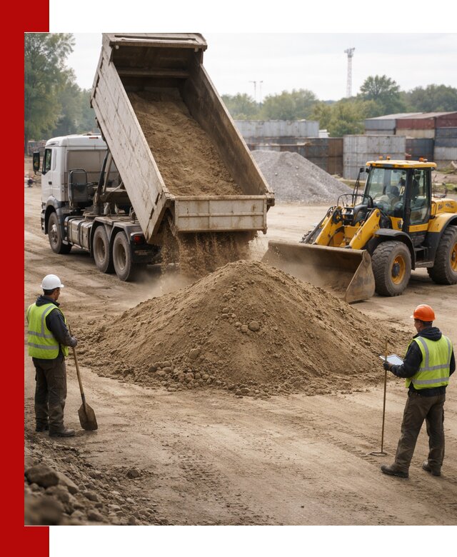 Доставка и продажа пескогрунта оптом и в розницу в Борзе