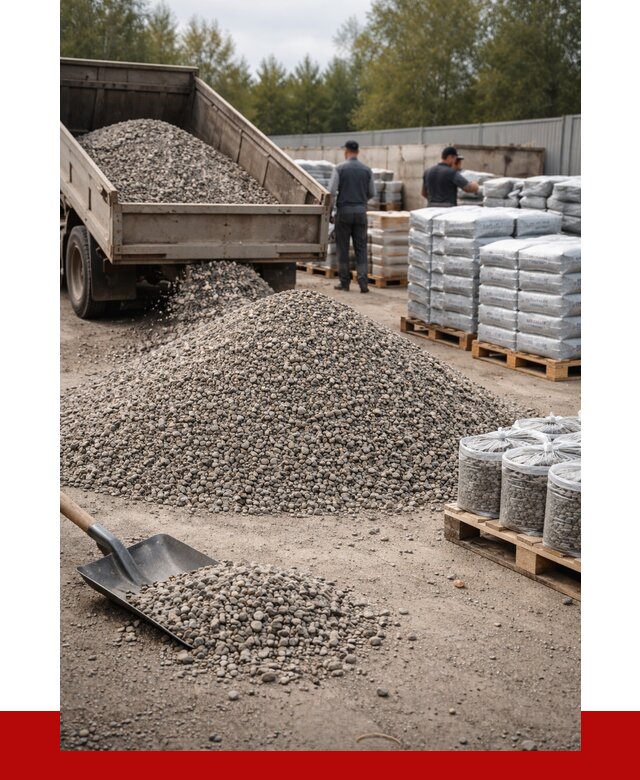 Гравий фракция 5-20 в Борзе купить от 2369 р. ПРОНЕРУДБря