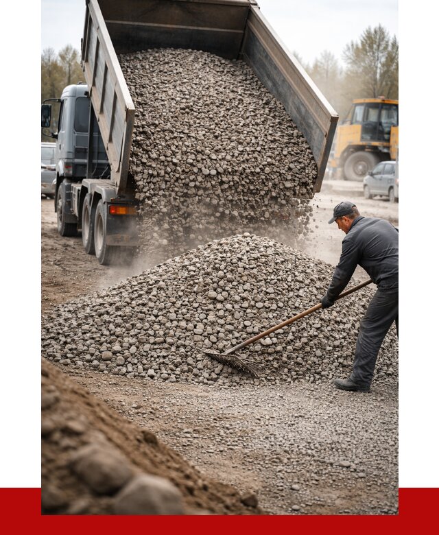 Гравий фракция 20-40 в Борзе от 2575 р. доставка | ПРОНЕРУДБря