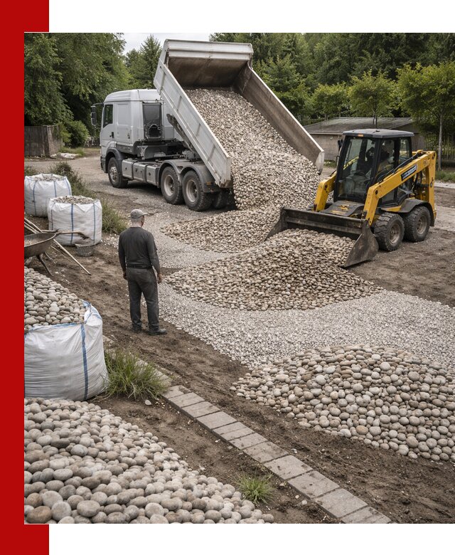 Доставка морской гальки оптом и в розницу в Борзе