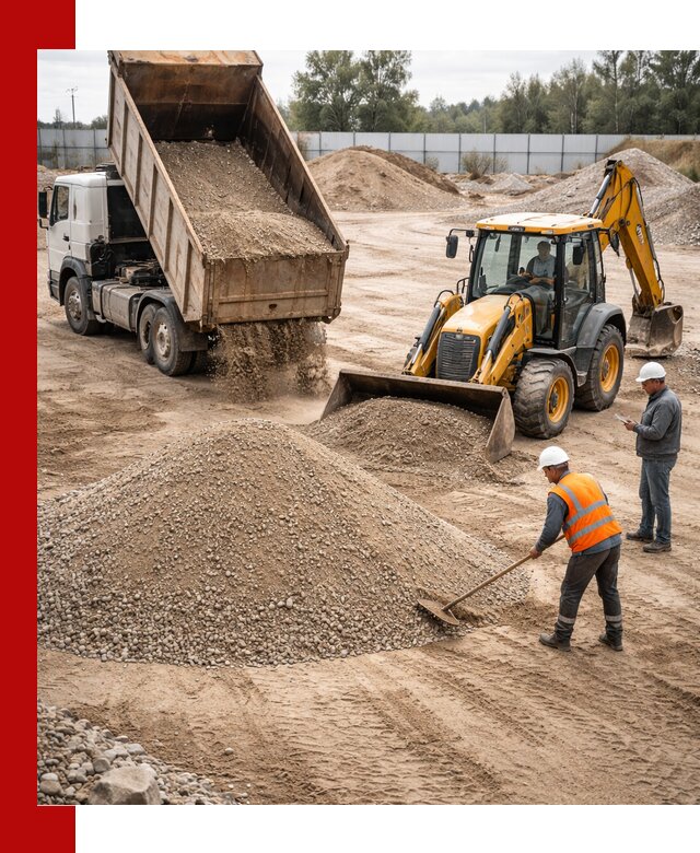 Поставка и доставка ПГС С4 в мешках и самосвалах в Борзе