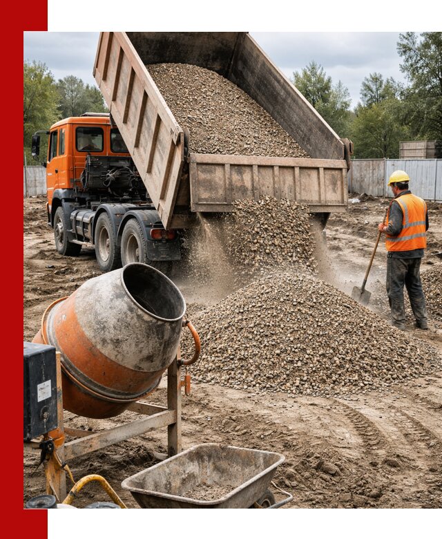 Опгс для бетона с доставкой самосвалом в Борзе от производителя