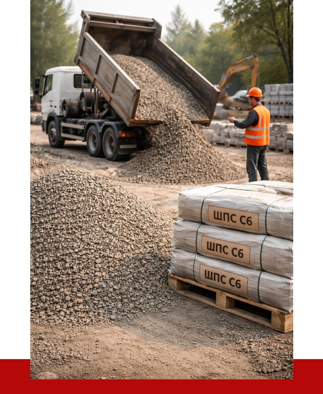 ЩПС С6 в Борзе с доставкой от 2266 р. за куб | ПРОНЕРУДБря
