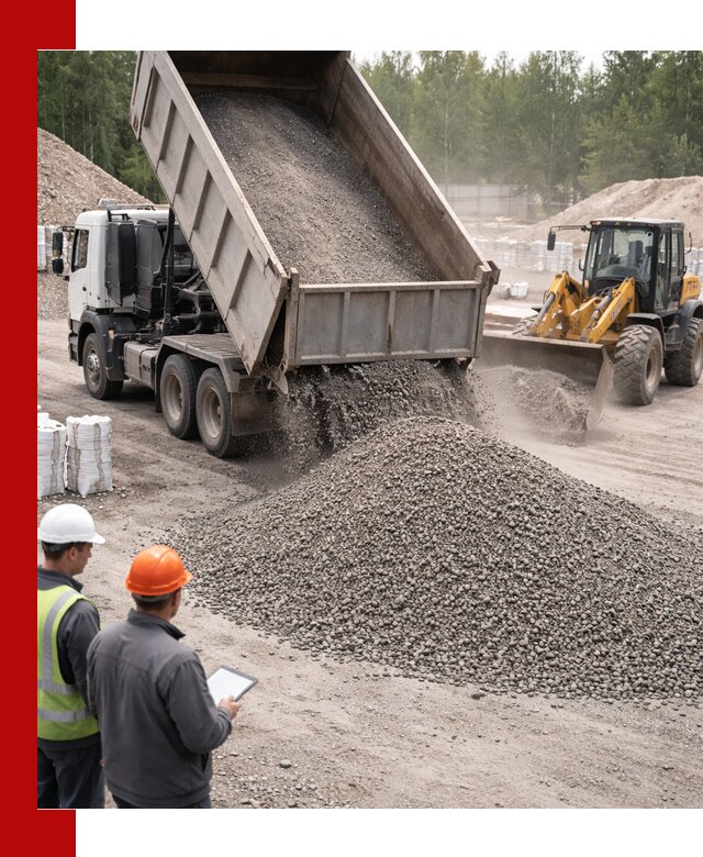 Доставка и продажа гранитного отсева 0-10 в Борзе