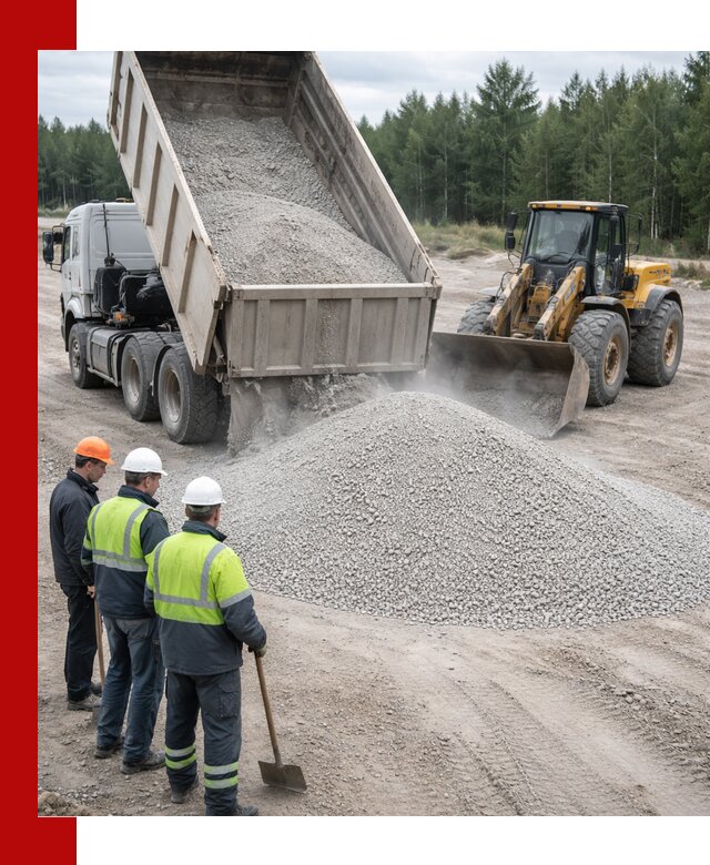 Известняковый отсев 0-5 доставка в Борзе быстро и выгодно