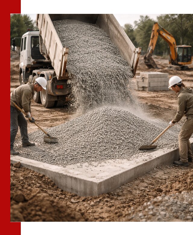 Доставка и продажа отсева для бетона в Борзе