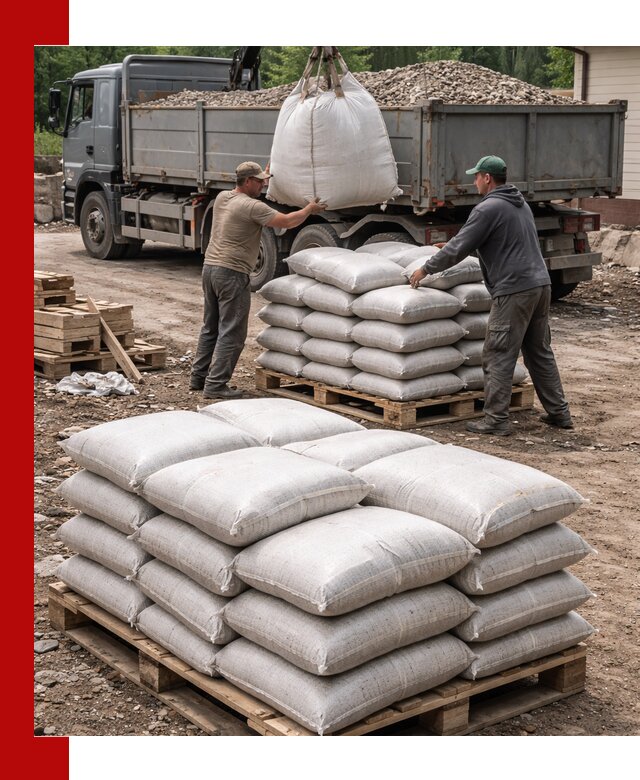 Керамзит в мешках с доставкой в Борзе от компании-поставщика