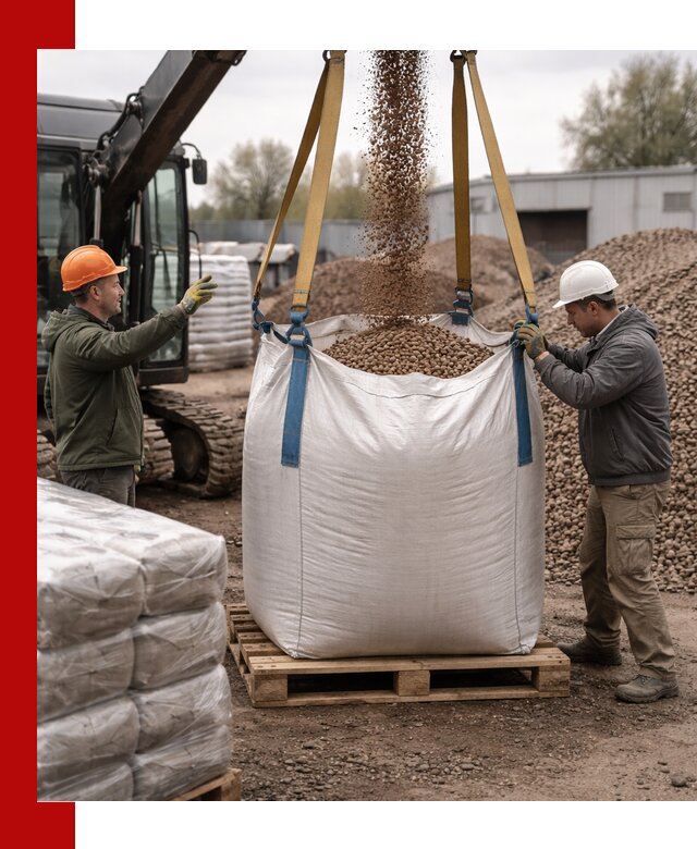 Керамзит в биг-бегах с доставкой в Борзе