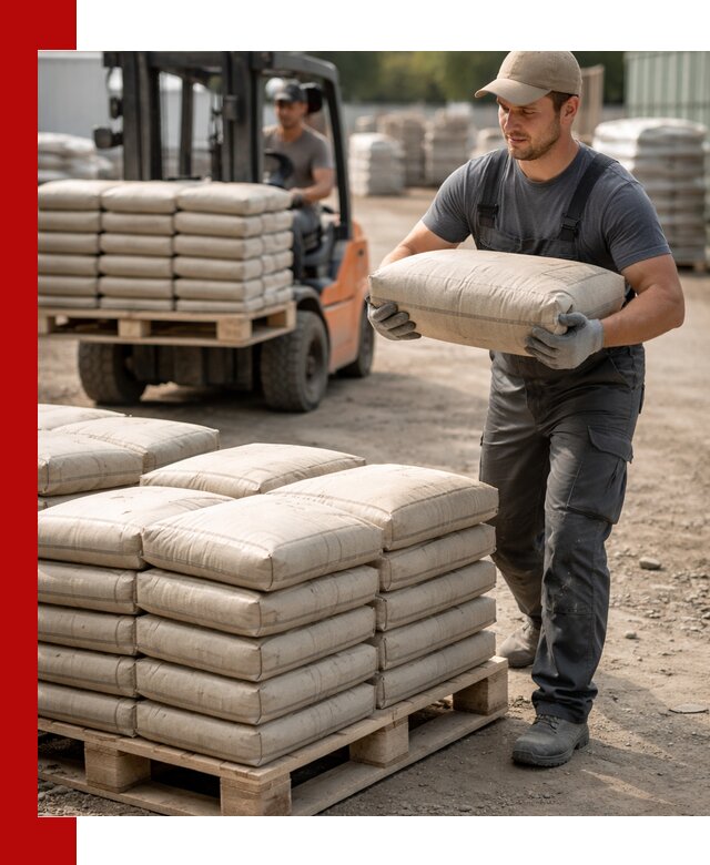 Доставка цемента в мешках оптом и в розницу в Борзе