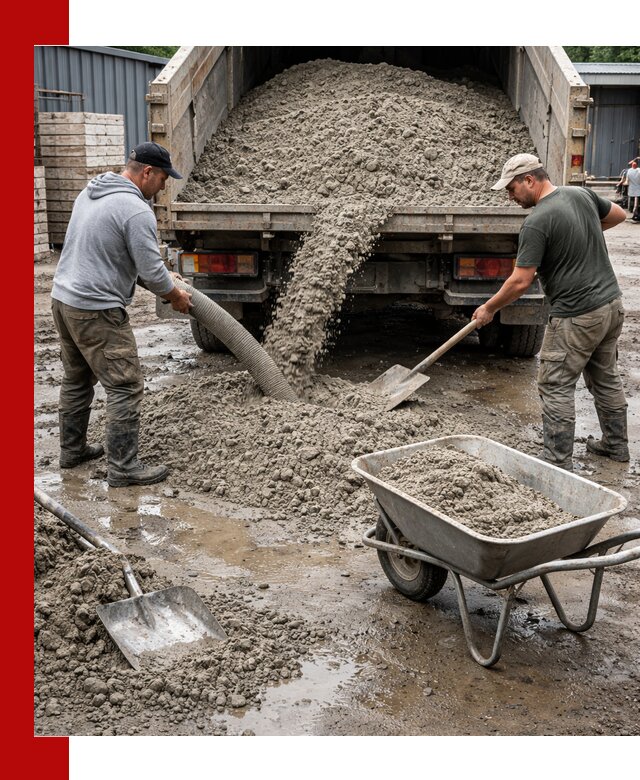 Цементно-песчаная смесь М150 доставка в Борзе