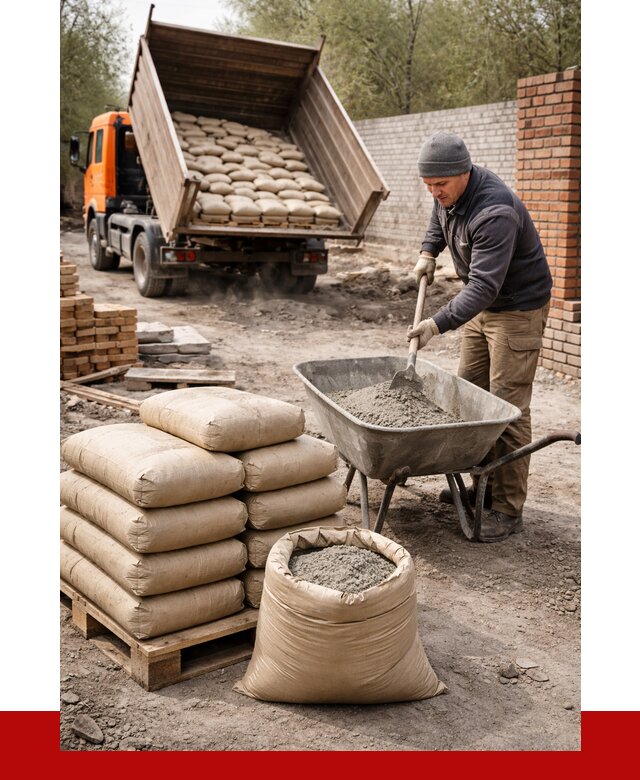 Купить сухую смесь для кладки в Борзе от 1236 р. | ПРОНЕРУДБря