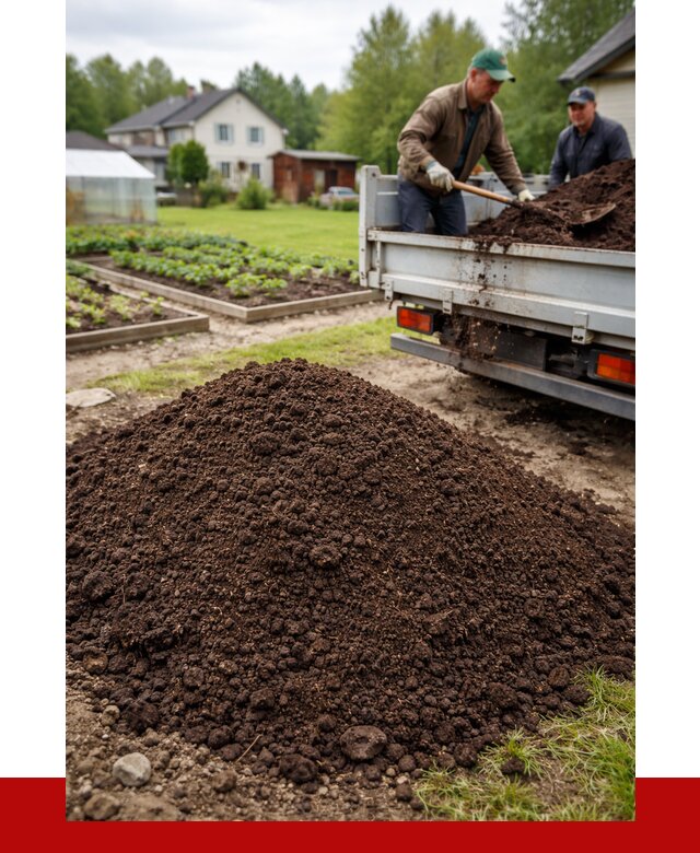 Плодородный грунт в Борзе с доставкой от 4326 р. | ПРОНЕРУДБря