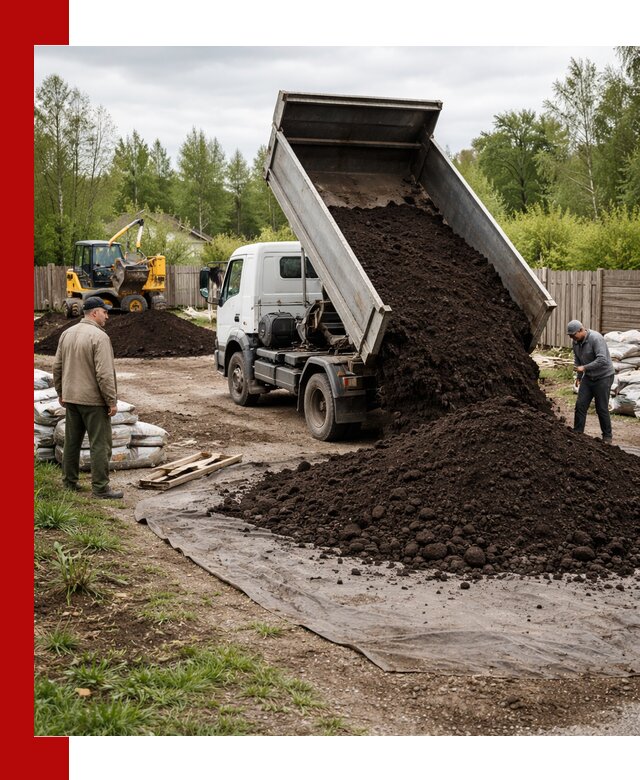 Доставка качественного почвогрунта в Борзе оптом и в розницу
