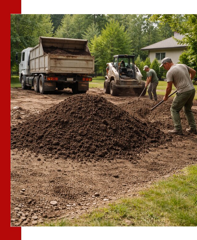 Доставка и укладка грунта для газона в Борзе