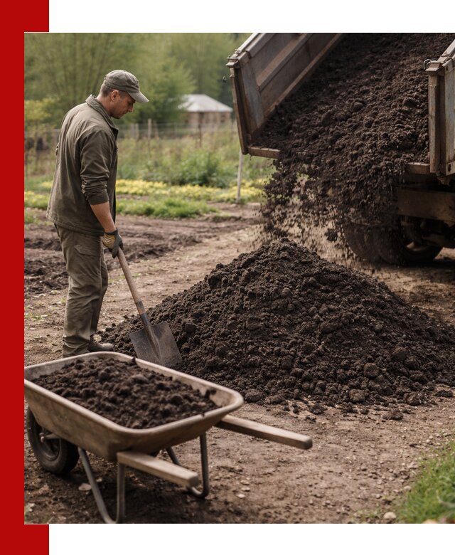 Доставка качественной земли для огорода в Борзе