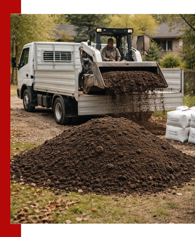 Доставка садовой земли в больших объёмах в Борзе