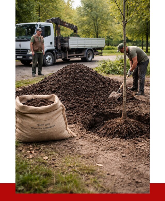 Грунт для посадки деревьев в Борзе от 1236 р. | ПРОНЕРУДБря
