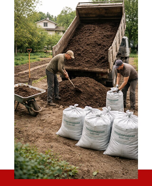 Плодородная смесь в Борзе от 4326 р./куб с доставкой | ПРОНЕРУДБря
