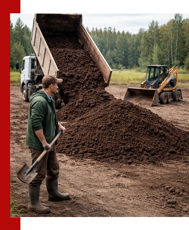 Купить верховой торф с доставкой в Борзе для садоводства и растений