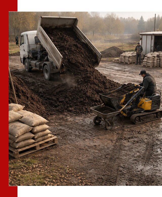 Кислый торф в доставке по выгодным ценам в Борзе