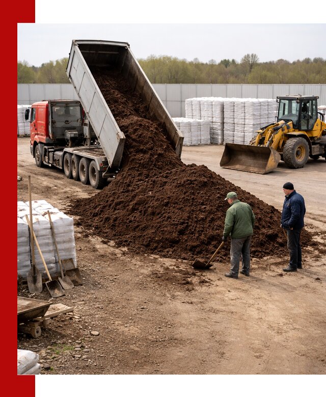 Доставка торфяных смесей оптом и в розницу в Борзе